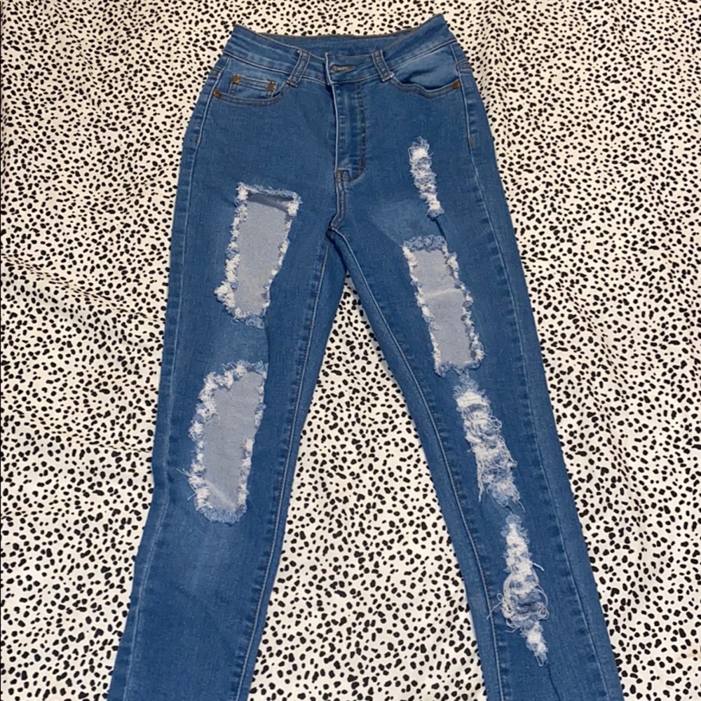 Fashion Nova High Waisted Jeans